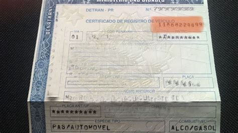 certificado de registro de veículo 2 via taxa pernambuco
